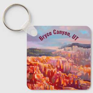 Bryce Canyon, UT - Inspiration Point Key Ring