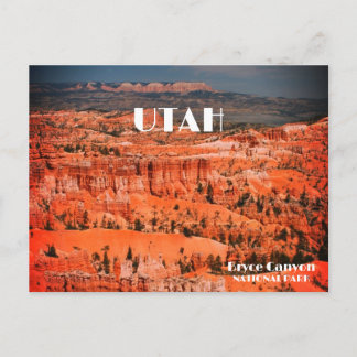 Bryce Canyon, Ut Postcard
