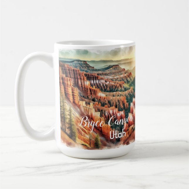 Bryce Canyon, Utah National Park Coffee Mug (Left)