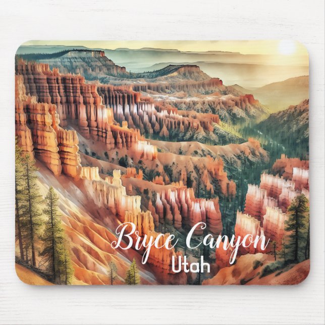 Bryce Canyon, Utah National Park Mouse Pad (Front)