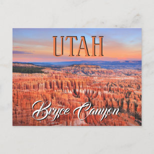 Bryce Canyon Utah Postcard
