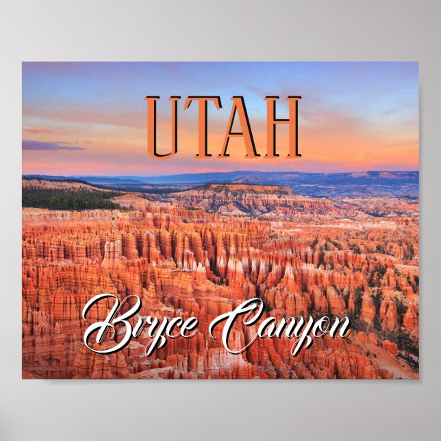 Bryce Canyon Utah Poster (Front)