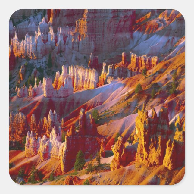Bryce Canyon, Utah, USA 2 Square Sticker (Front)