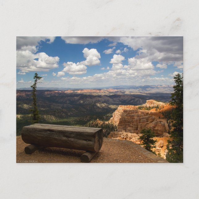 Bryce Canyon Vista Postcard (Front)