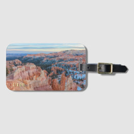 Bryce Canyon Winter Landscape Luggage Tag