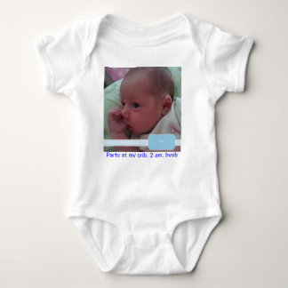 Bryce party at crib organic creeper tee