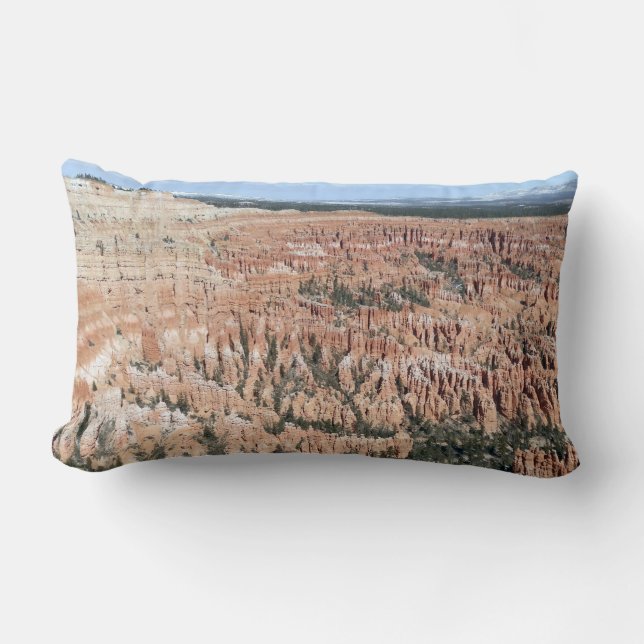 Bryce Point at Bryce Canyon National Park Lumbar Cushion (Front)