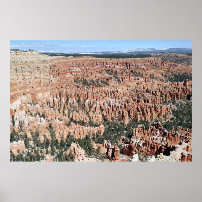 Bryce Point at Bryce Canyon National Park Poster (Front)