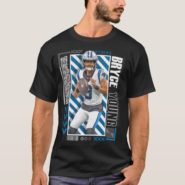 Bryce Young Paper Version T-Shirt (Front)