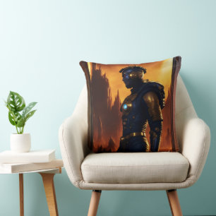 Brygdon Of The Fifth Imperium by Xzendor7 Cushion