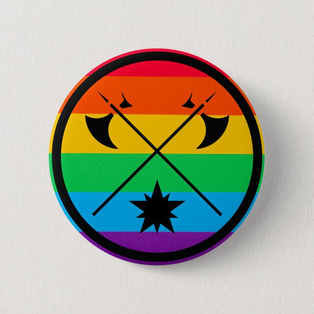 bryn gwlad pride Button (Front)