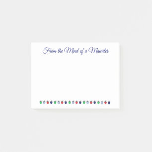 Bryn Mawr Colored Lanterns Post-it Notes