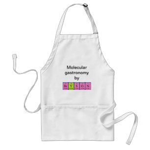 Bryson periodic table name apron