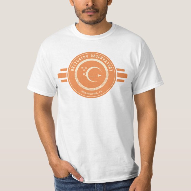 Bryzgalov Observatory T-shirt (Front)