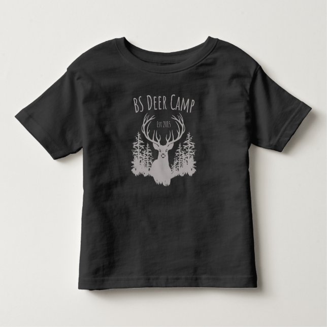 BS Deer Camp - Toddler Size Toddler T-Shirt (Front)