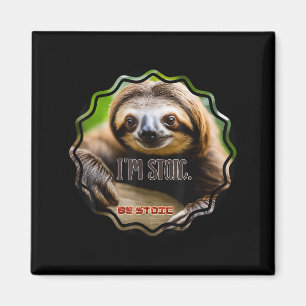 Bs Im Stoic Sloth  Magnet