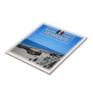 BSL001 METAPONTO, Basilicata, Italy, Ceramic Tile