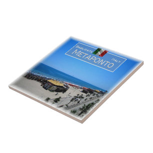 BSL002 METAPONTO, Basilicata, Italy, Ceramic Tile