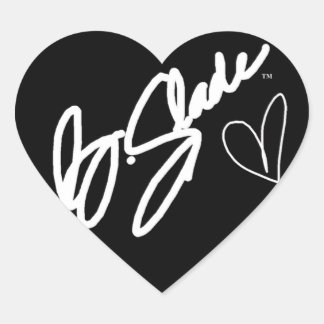 @BSLADE SIGNATURE SERIES HEART PROMO STICKERS