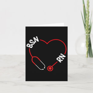 Bsn Rn Nurse Graduation Nursing Essentials Bsn Nur Card