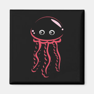 Bt Jellyfish Smiling Costume Cute Animal Halloween Magnet