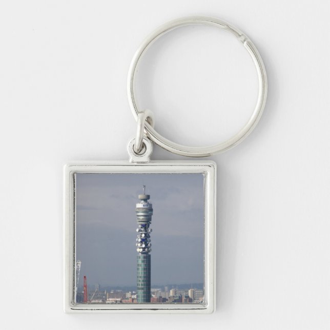 BT Tower, London, England. Key Ring (Front)