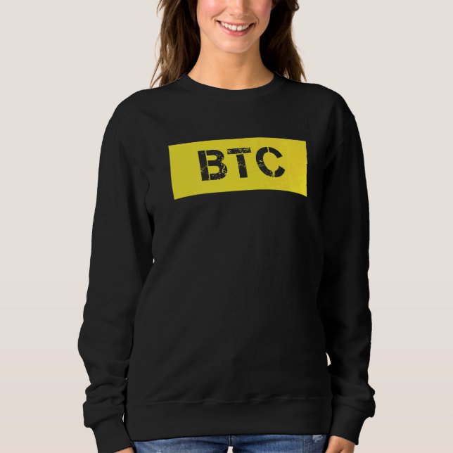 Btc Bitcoin Sweatshirt (Front)