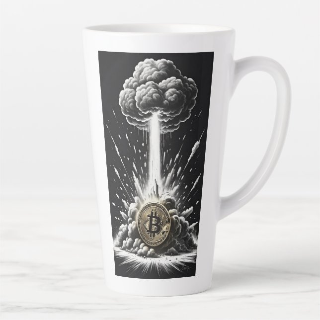 BTC Explosion Latte Mug (Right)