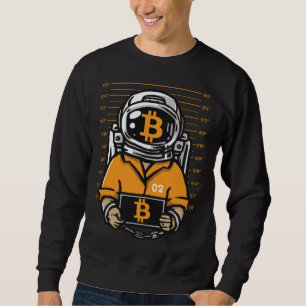 BTC Up to the Moon Bitcoin Sweatshirt