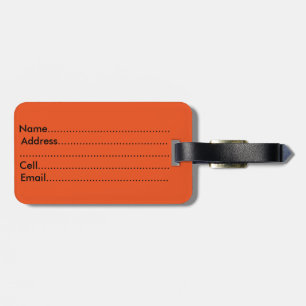 BTi Luggage Tag