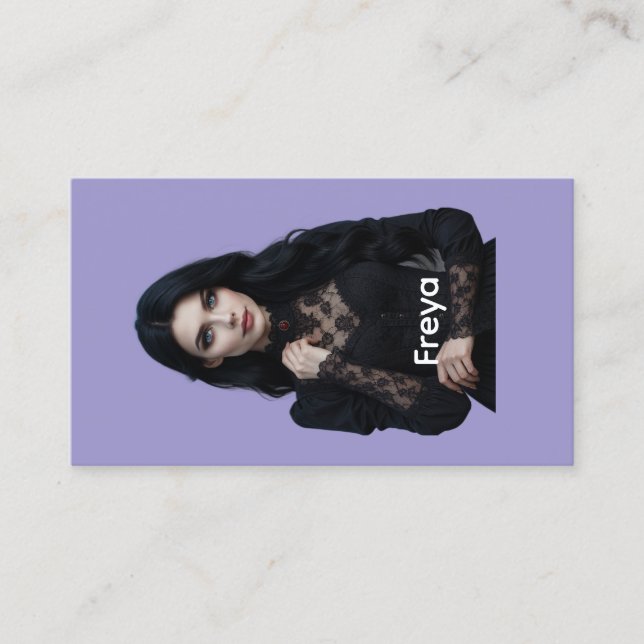 BTP Cast | Freya Frozen Card (Front)