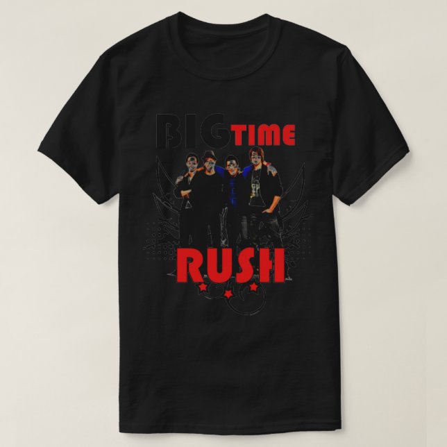 BTR Big Time Rush Band   T-Shirt (Design Front)