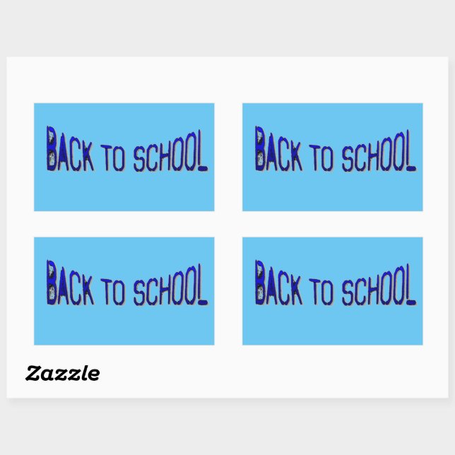 BTS Blue S Paint   Rectangular Sticker (Sheet)