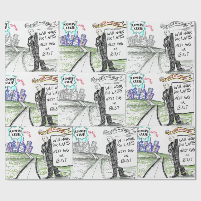 BTS On The Road Wrapping Paper (Flat)