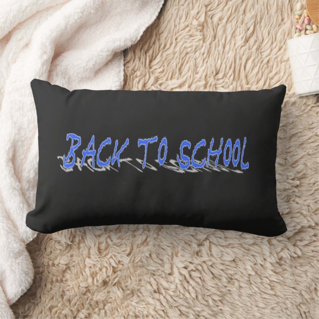 BTS Shadow-Blue Lumbar Cushion (Blanket)