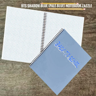 BTS Shadow-Blue Notebook