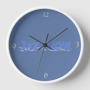 BTS Shadow-Blue Wall Clock