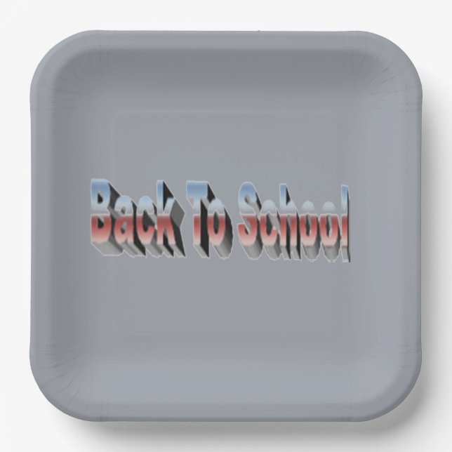 BTS-Three-Tone  Paper Plate (Front)