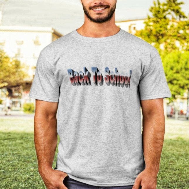 BTS Three-Tone T-Shirt (School's here, and so is this t-shirt!)