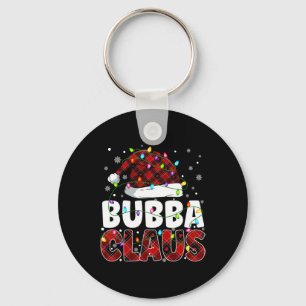 Bub Claus Merry Christmas Santa Hat Family Matchin Key Ring