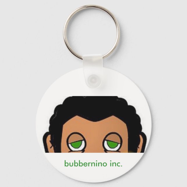 bubavatar1, bubbernino inc. key ring (Front)