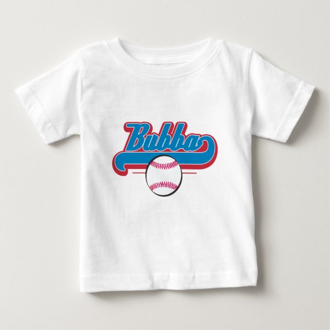Bubba: Baseball Baby T-Shirt (Front)