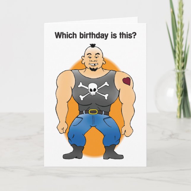Bubba Birthday Card (Front)