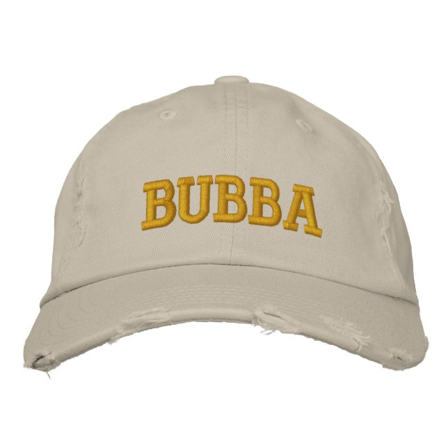 Bubba Embroidered Hat (Front)