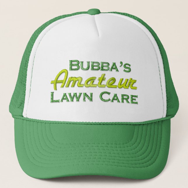 Bubba Lawn Care Trucker Hat (Front)