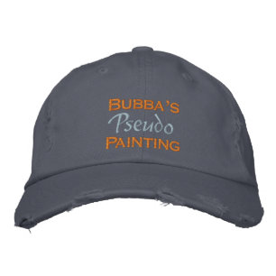 Bubba's Painting Embroidered Hat