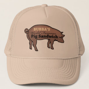 Bubba's World Famous Pig Sandwich Trucker Hat