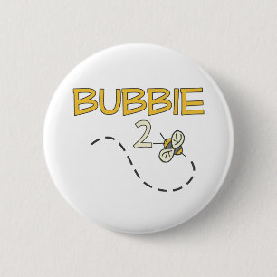 Bubbie 2 Bee 6 Cm Round Badge