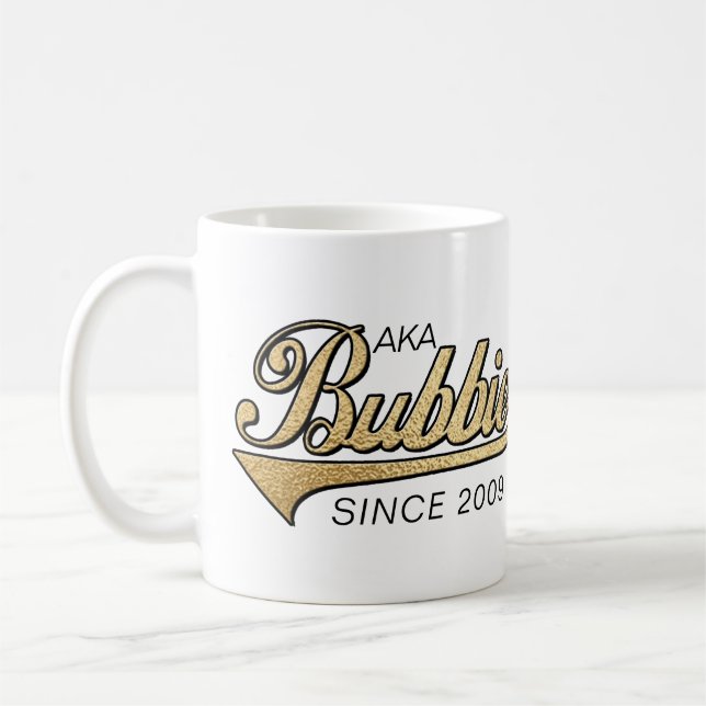 Bubbie Mug "AKA Bubbie Since..." (Left)