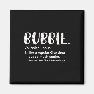 Bubbie Shirts For Women Mothers Day Idea Cute Gran Magnet